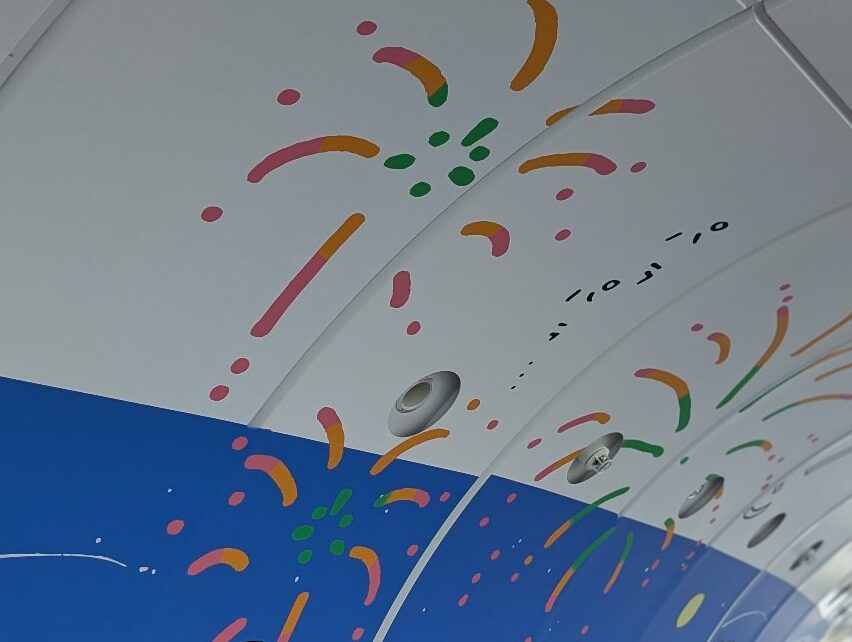 東京スカイツリー
展望回廊のちいかわコラボ（花火）