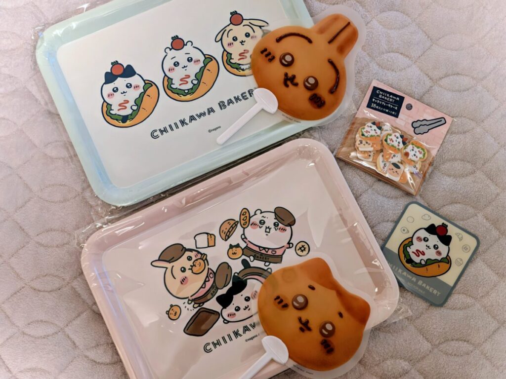 ちいかわベーカリーのグッズ